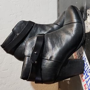 RAG&BONE 37.5 Harrow Leather Bootie